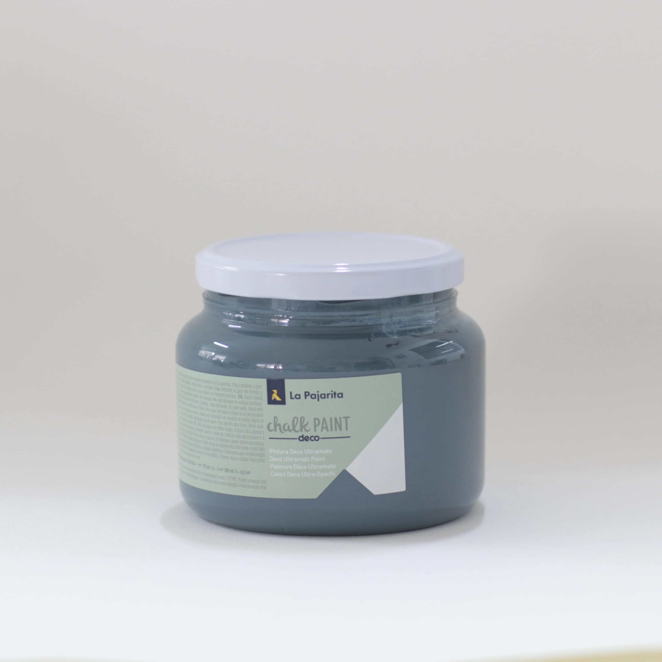 La Pajarita 104291 Pintura para Decoración y DIY, Chalk, 1, Azul (Midnight Blue)