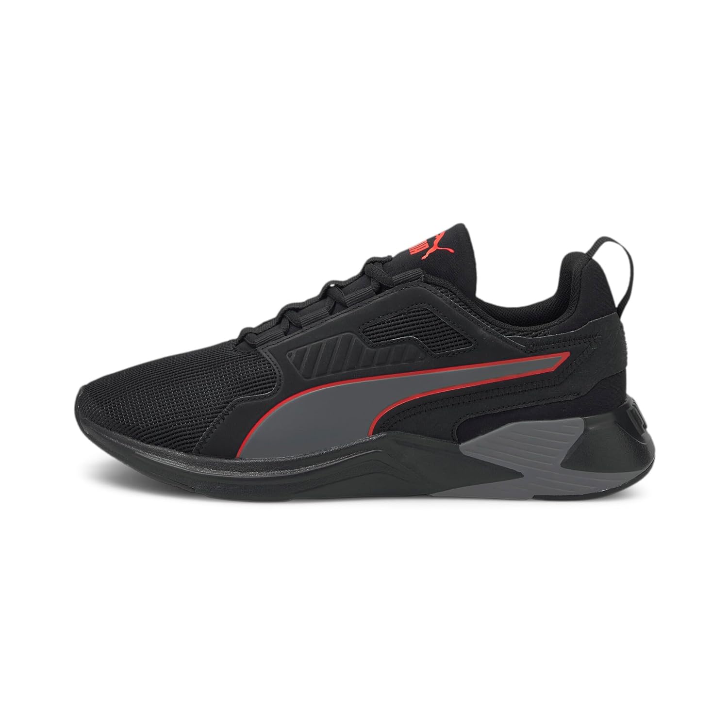Puma Mens Disperse Xt Men’s Training Shoes Black/Poppy Red/Castlerock Training Shoe – 7 UK (19372812)