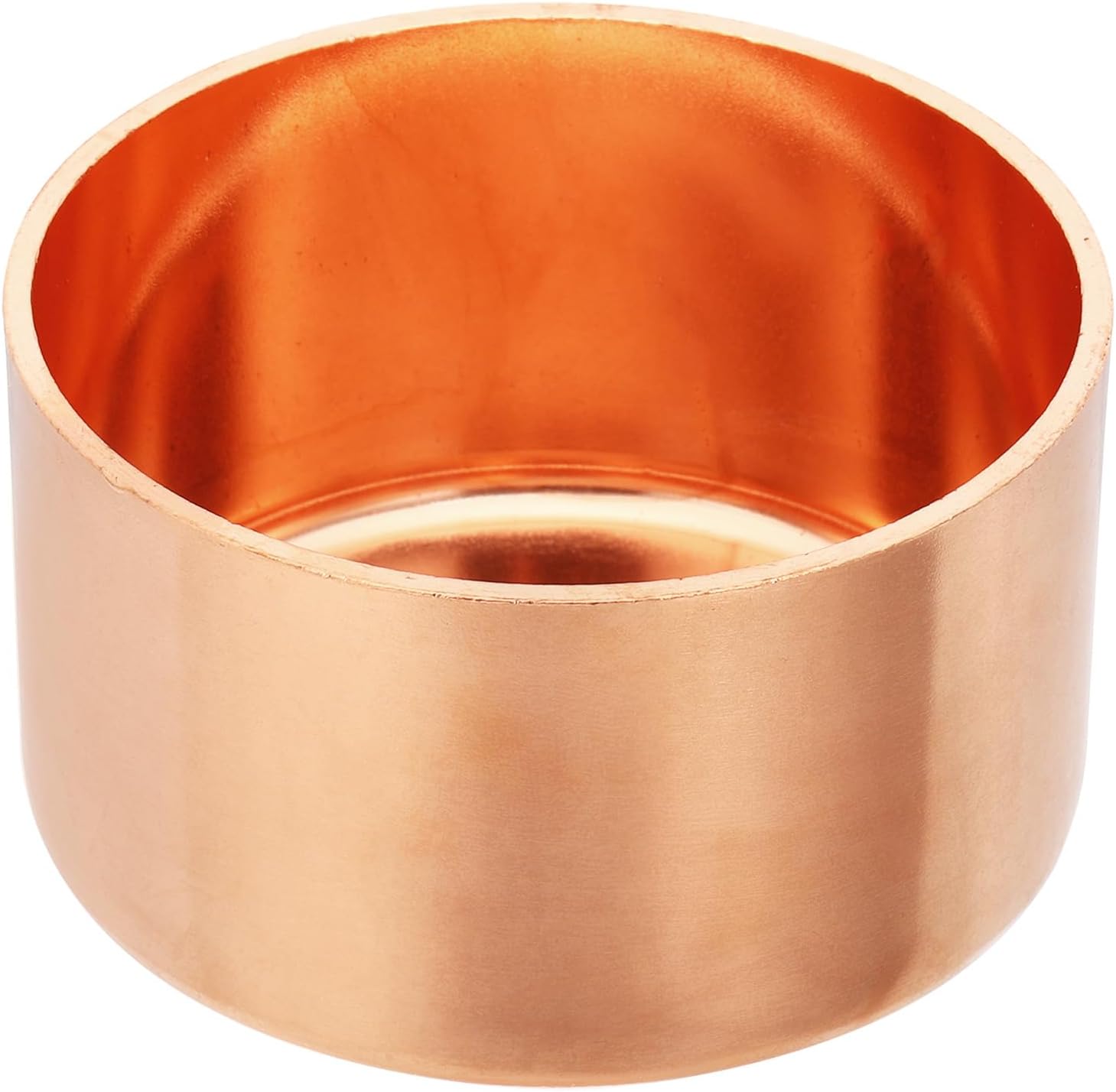 PATIKIL 3-1/2" Copper Pipe End Cap, 1Pcs Copper Fitting Cap Sealing Sweat Plug Solder Connection for Plumbing HVAC Air Conditioner