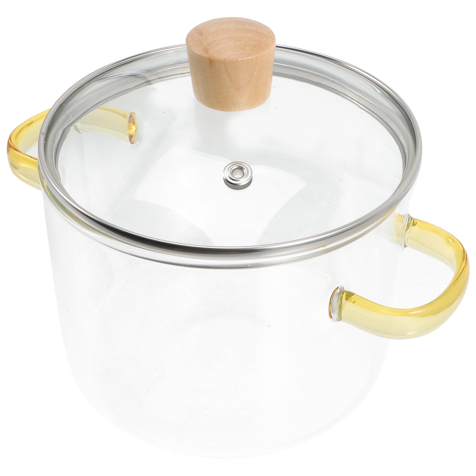 Mijoter avec un pot cuisson verre cuisine Milisten pour gaz et soupe