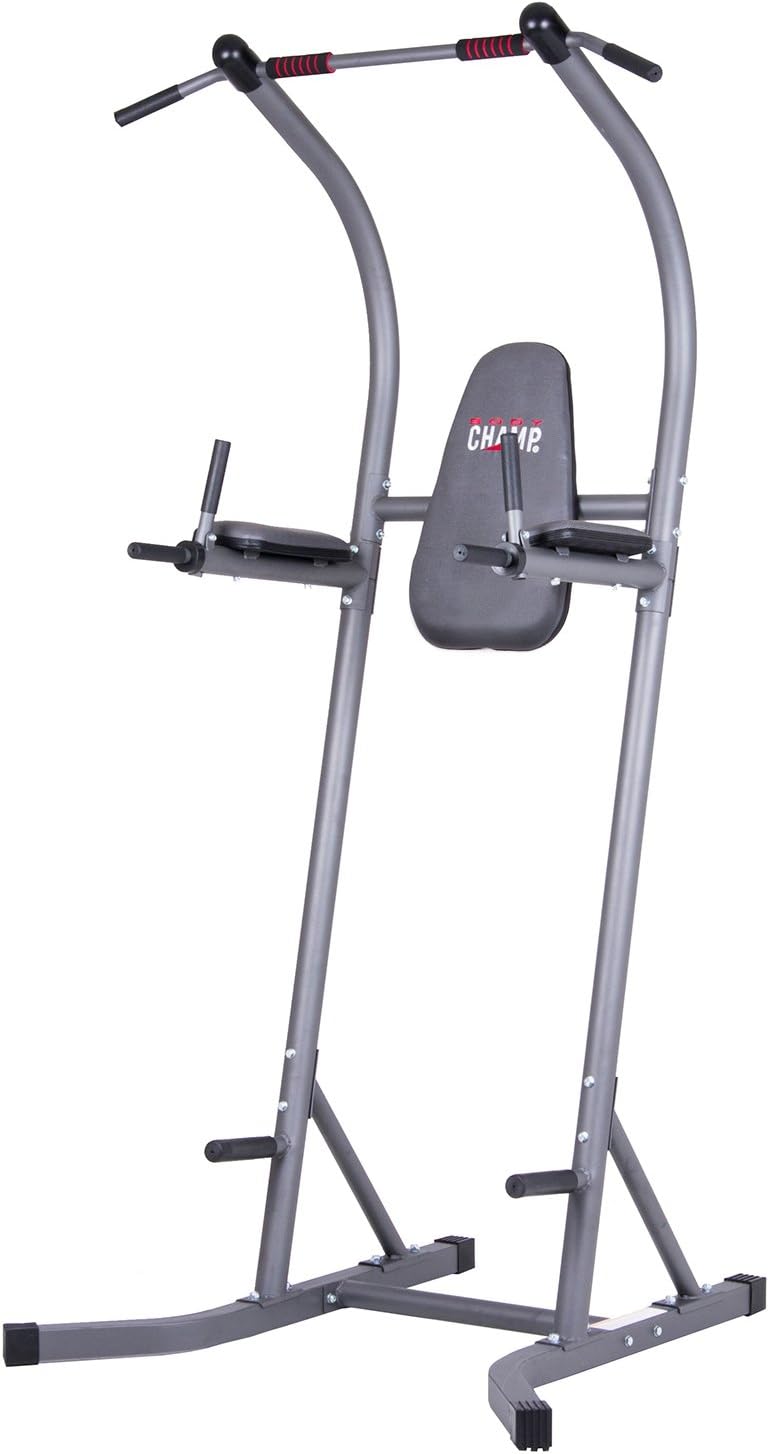 Body Champ Fitness Power Tower, Gym Equipment for Home, Indoor Workout Equipment, Multi-Use Pull-Up Bar Station PT620