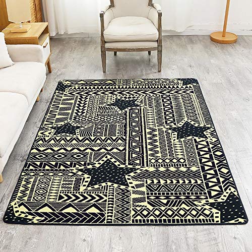 Tapis de salon imperméable MU pour éviter les taches sous la table basse