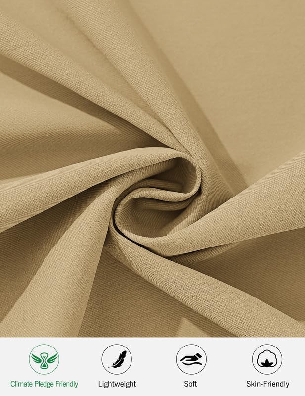 Mens Cargo Shorts Drawstring 9 inch Casual Elastic Waistband Summer with Pockets - Image 6