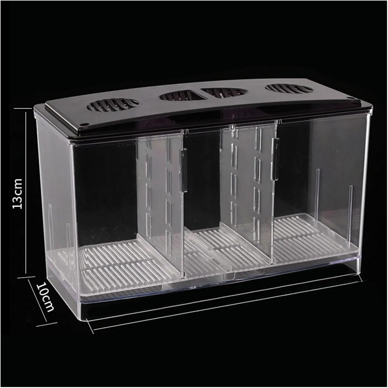 Aquarium Fish Breeding Box Transparent Fry Hatchery Tank Divider for Aquatic Newborn and Small Creature Rearing
