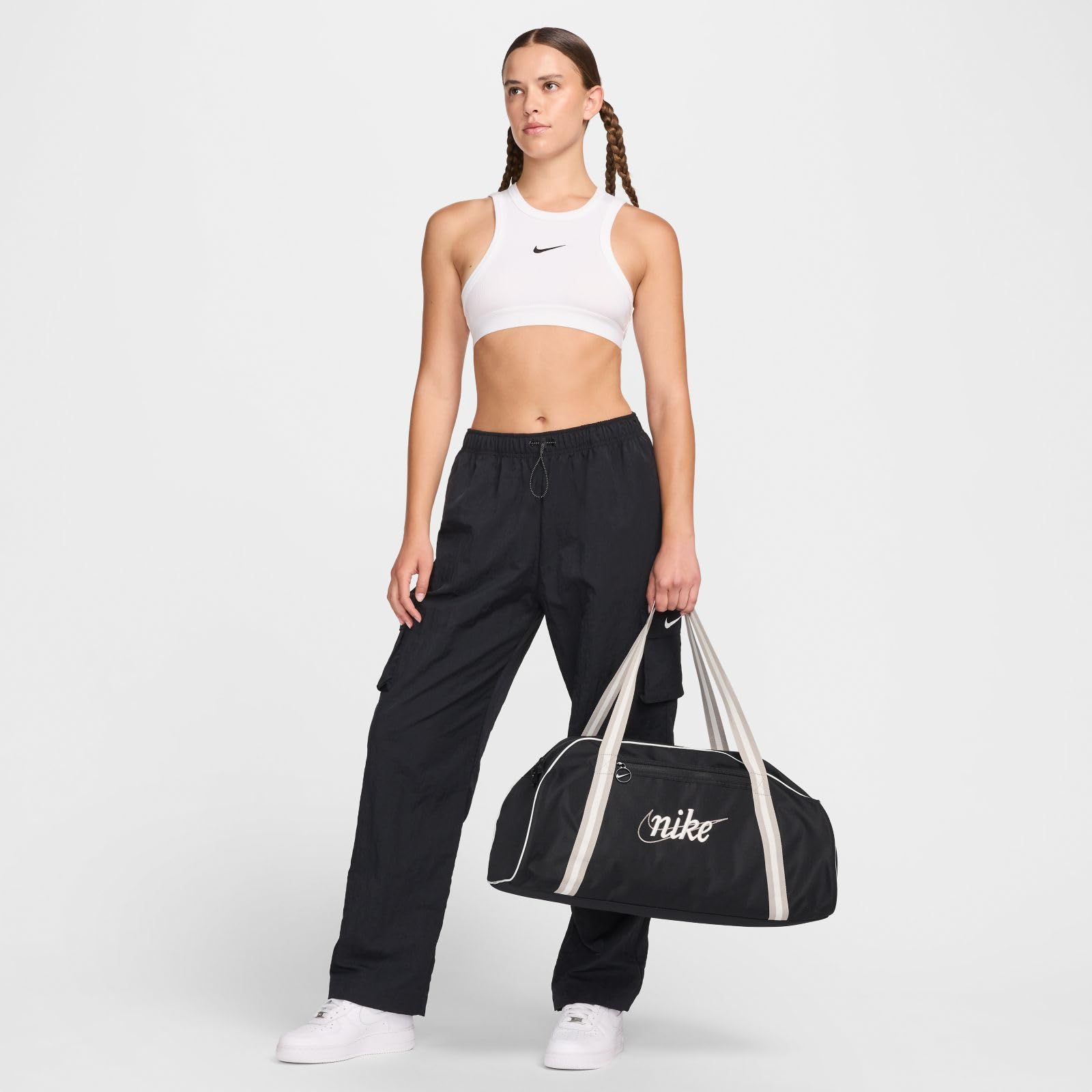 Nike W NK Gym Club – Retro Black/College Grey/Summit Whit