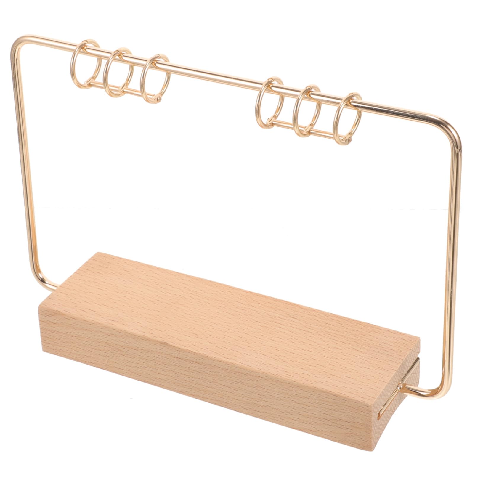 SEWACC 5sätze Tischkalender Für Büro Und Zuhause Eleganter Und Einfacher Ständer Für Einen Dekorativen -kalender Mit Runddraht Und Ringen Für Schreibtischdekoration