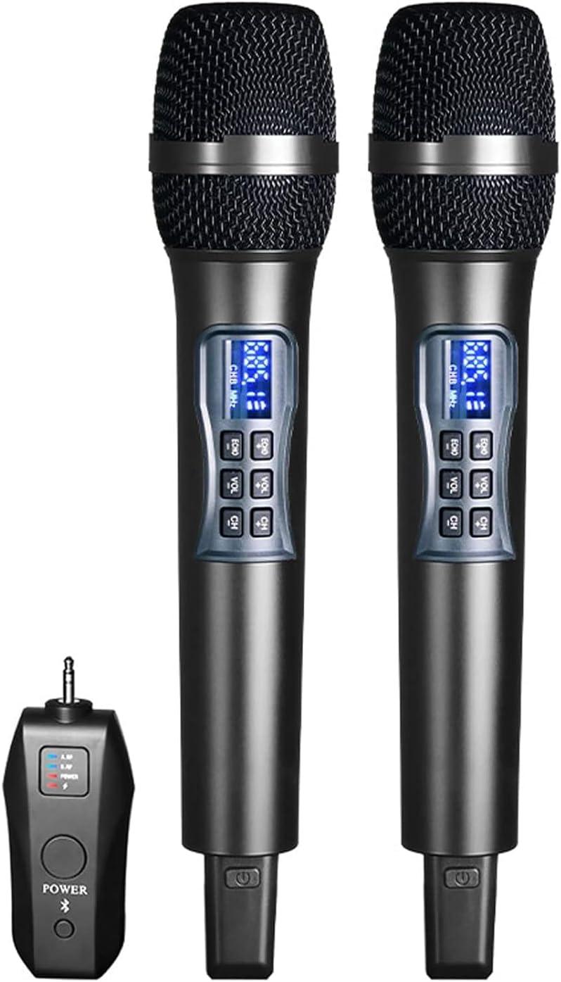 TDOO Wireless microphone microphone, Bluetooth receiver audio, singing performance, professional household, reverberation high and low