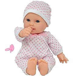 11 inch Soft Body Boy Baby Doll in Gift Box - Doll Pacifier Included -Toy Dolls for Boys and Toddlers (Caucasian)