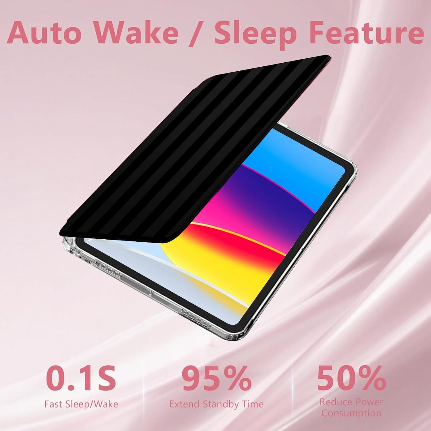Case for iPad 11th (A16) 11'' 2025/10th Gen 10.9'' 2022 -Striped image 5