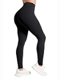 Sunzel Women's Hidden Butt Lifting Leggings No Front Seam High Waist Yoga Pants with Tummy Control Workout Gym Running Casual