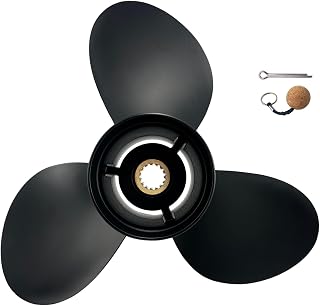 13.5x15 13.25x17 Boat Propeller for TOHATSU 60-140 HP Aluminum Alloy