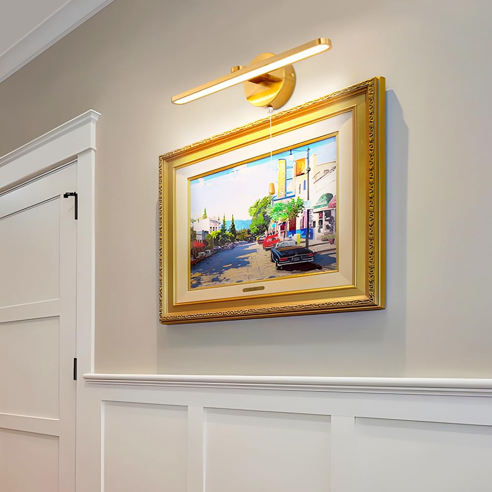 Lampada da Specchio Bagno 40cm 12W 1320 Lumen LED Lampada da Specchio per Bagno Luce Specchio Bagno Applique Adatto per Specchio/Armadio/Illuminazione a Parete/Murales