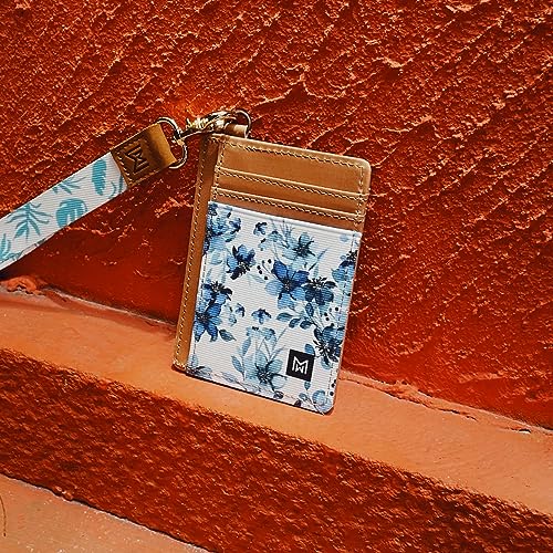 Image of Credit Card Holder Wallet for Women Slim Minimalist Wallet RFID Blocking Leather Wallets Elastic Front Pocket Wallet for Women