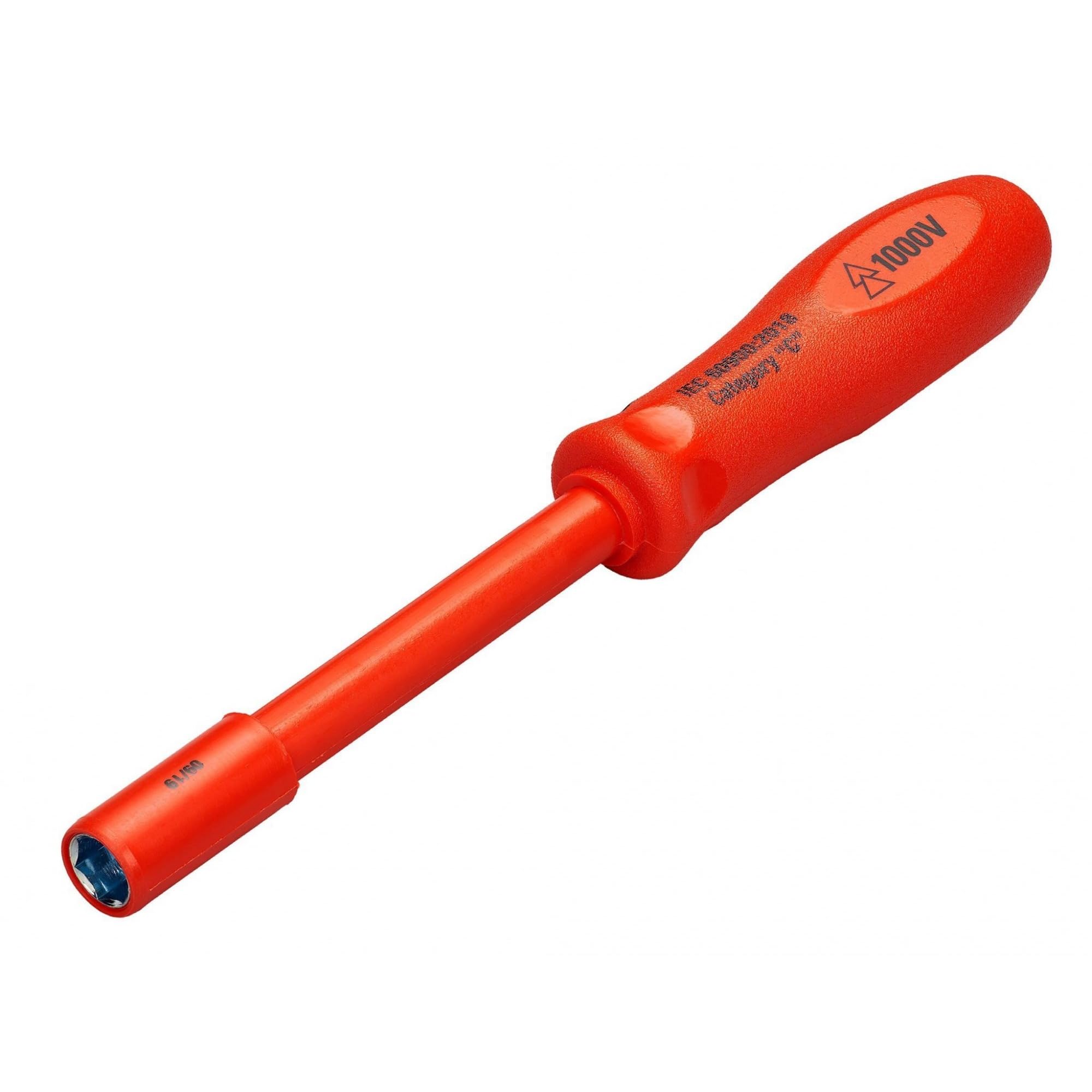 ITL Insulated Tools 0BA Nut Spinner – 150mm Stud Clearance - VDE Certified - Safe for Live Working - Ergonomic Handle - Durable Chrome Vanadium Shaft