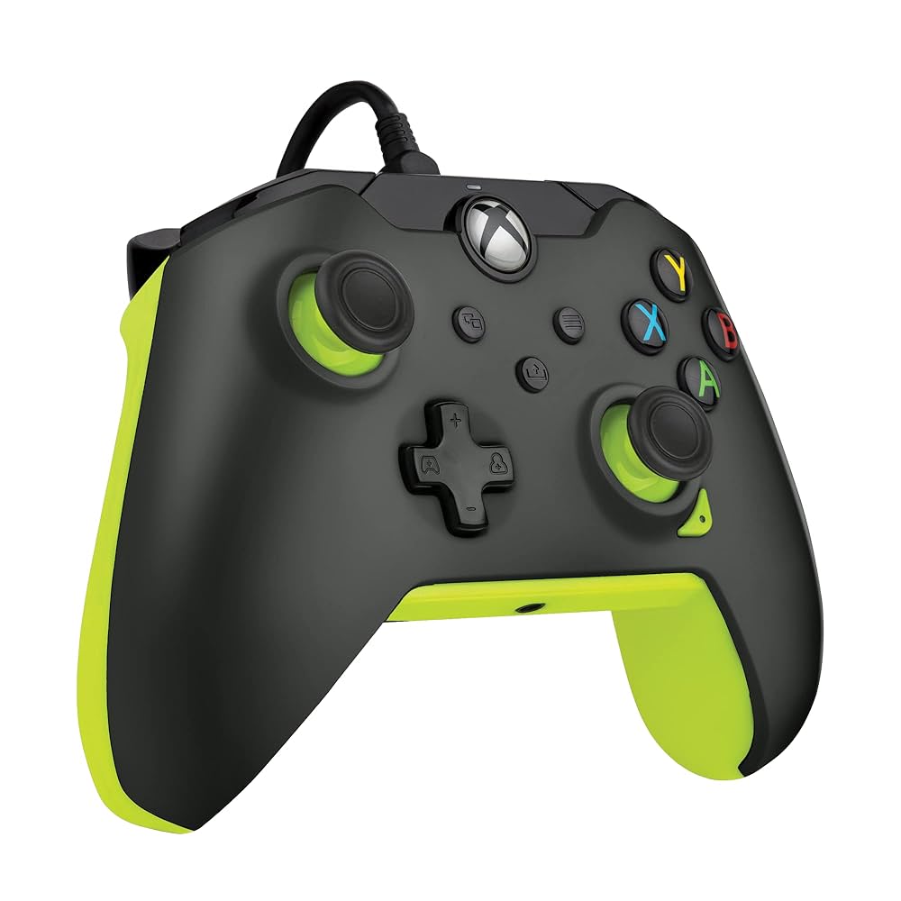 Amazon.co.jp: PDP Wired Controller Electric Black for Xbox