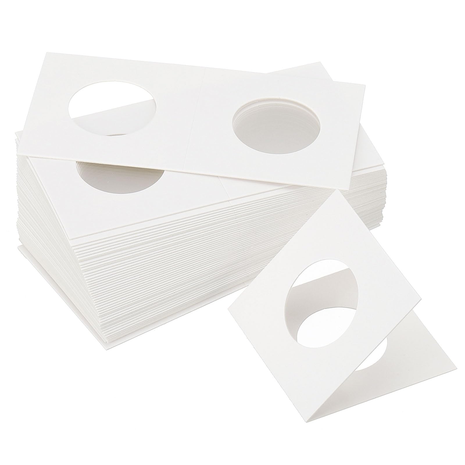 PATIKIL 2x2" Cardboard Coins Holders