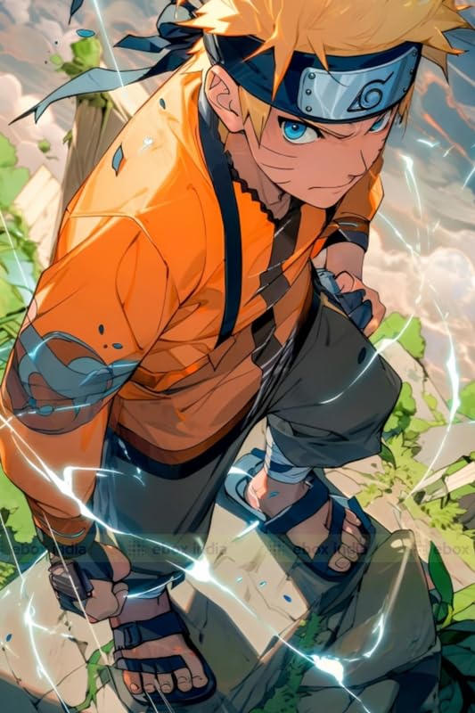 Poster of Naruto Uzumaki, Naruto Posters for Room Wall Decortation