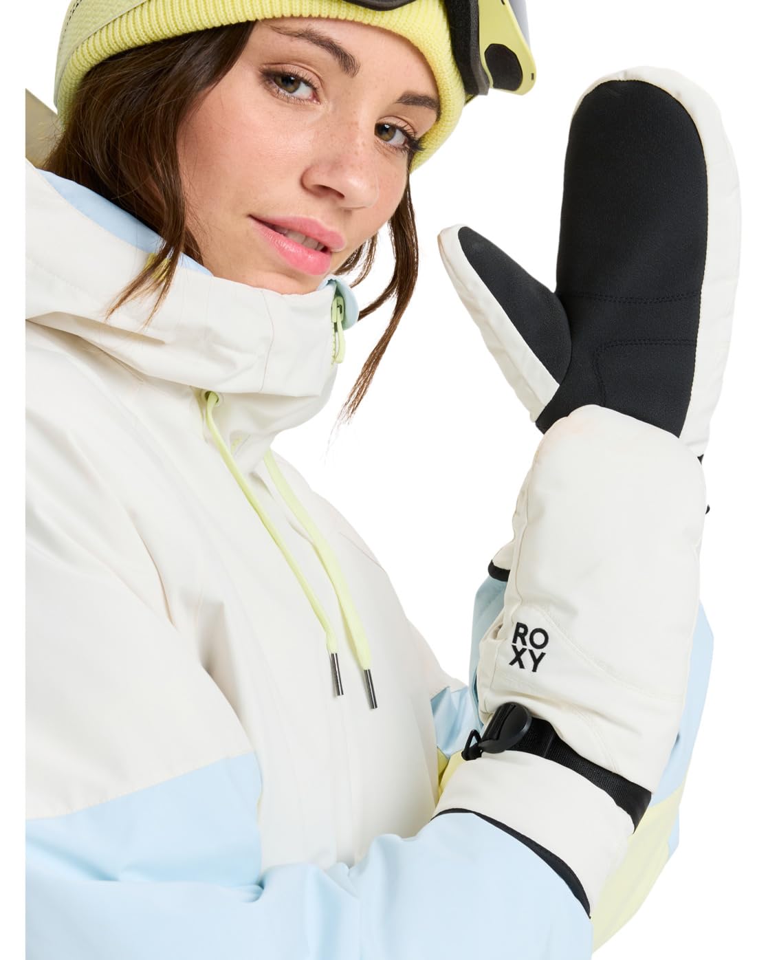 Roxy Gloves JETTY SOLID MITT Women's White S