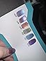 RARJSM Cat Eye Gel Nail Polish Set 6 Pcs Magnetic Sparkle Diamond Glitter Nude Pink Light Purple Red Silver Sheer Pink Velvet Ice Jelly Gel Polish with Magnet Stick UV LED Curing Requires Soak Off