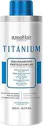 Escova Progressiva Titanium Nano Hair – Um Só Passo – Liso Perfeito (Sem formol) (500 ml)
