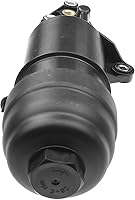 Vista 3 de A-Premium Conjunto de tapa de carcasa de filtro de aceite compatible con Audi A4 2005-2008, A4 Quattro 2005-2012, Q5, Q7, A5 A6 A7 A8 Quattro, S4