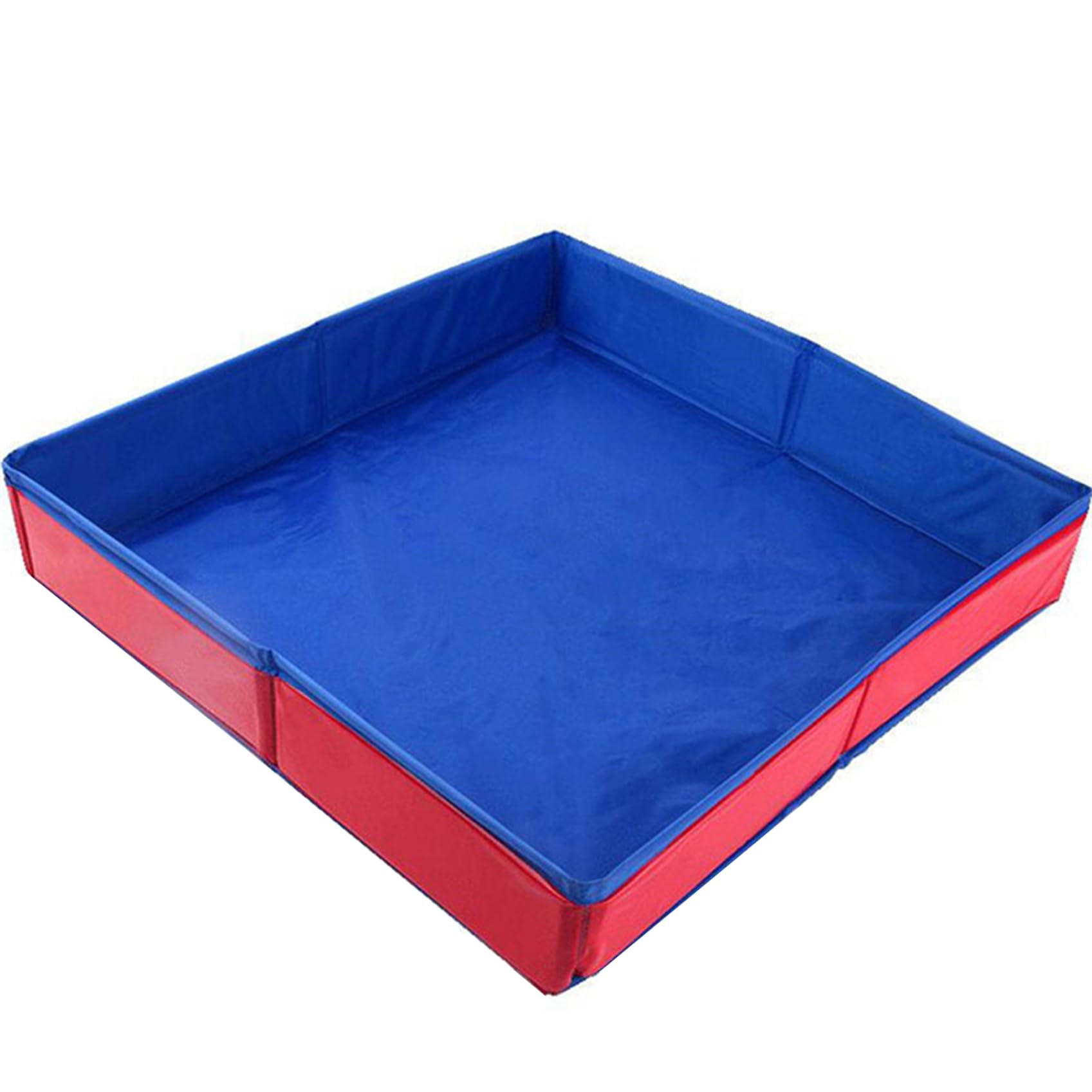 Mesa de Arena, Caja de Arena Plegable de PVC, Caja de Juguetes Segura para Exteriores, Juguetes sensoriales con Bandeja Divertida de 19, 69x19, 69x3, 15, Educativo para niños Toys_and_Games..