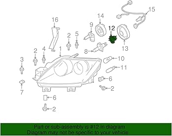 Amazon.com: iJDMTOY One Pair OE-Spec G14H51 H7 Bulb Socket