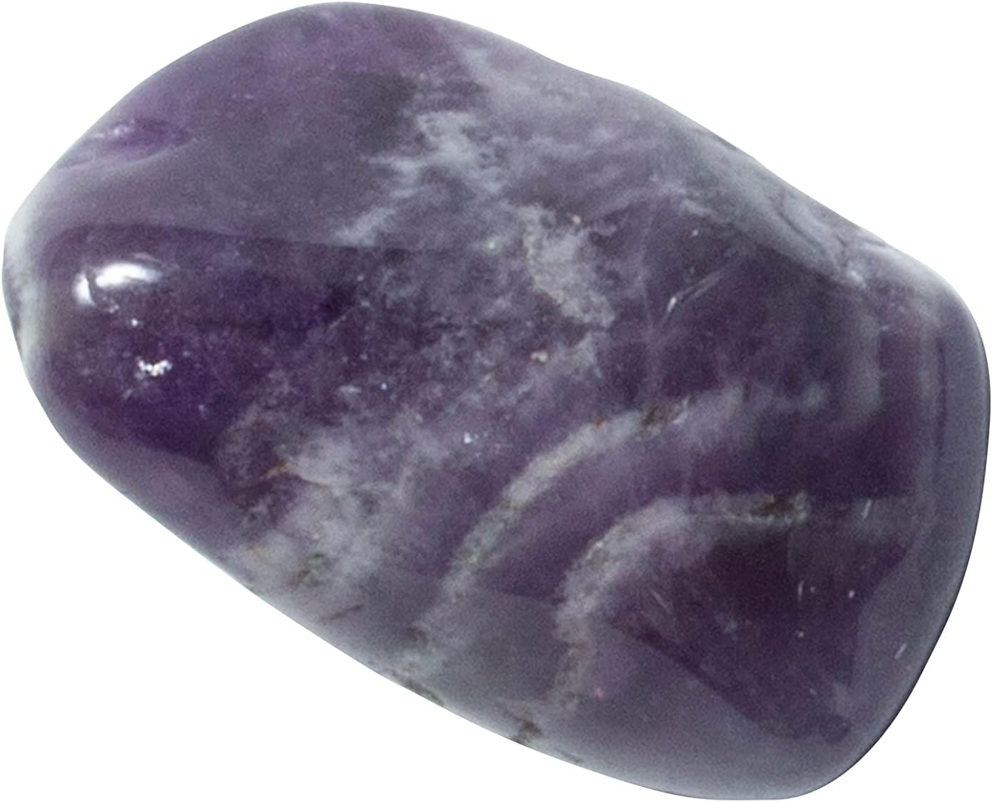 | Tumbled Stone | Banded Amethyst | 0.75″ – 1.25″ | 1 Pc | Crystals and Healing stones, Spiritual Gifts for Women, Reiki, Chakra, Witchcraft, Yoga, Meditation Accessories | Tumbled Stone | Banded Amethyst | 0.75″ – 1.25″ | 1 Pc | Crystals and Healing stones, Spiritual Gifts for Women, Reiki, Chakra, Witchcraft, Yoga, Meditation Accessories