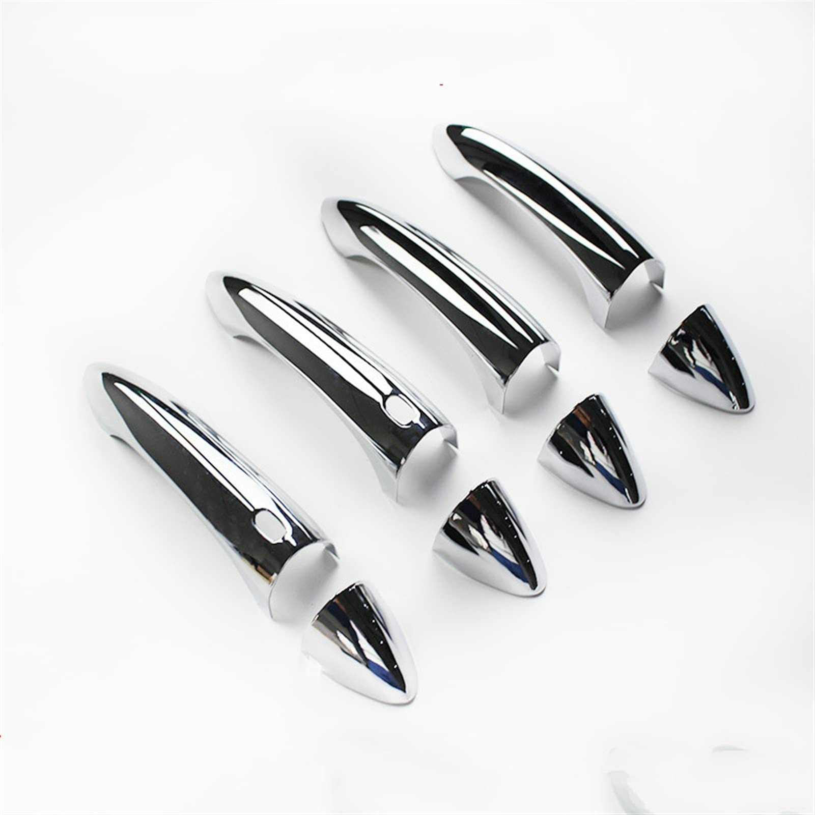 Rinkteea 1 Exterior Car Door Handle For Cruze 2016-2018 Luxurious Chrome Handle Cover Trim Set For Sedan Hatch Accessories Stickers Car Styling(1)