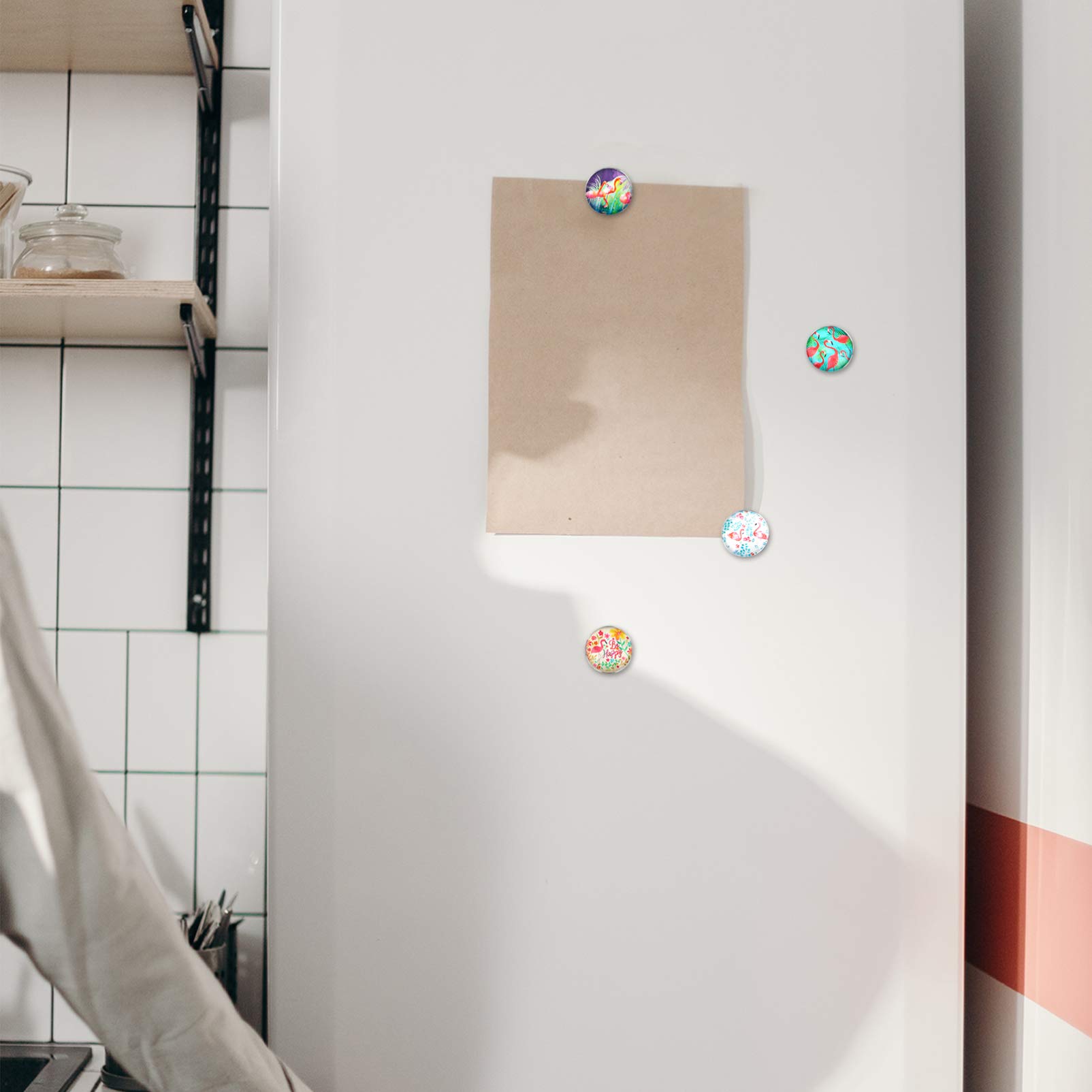 Produktbild von VALICLUD 16 Stück Teiliges Set Kühlschrankmagnete Baumform Bunte