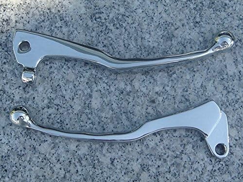 i5 Chrome Front Brake & Clutch Levers for Yamaha V-Star VStar Virago XV 250 535 700 750 920 1000 1100