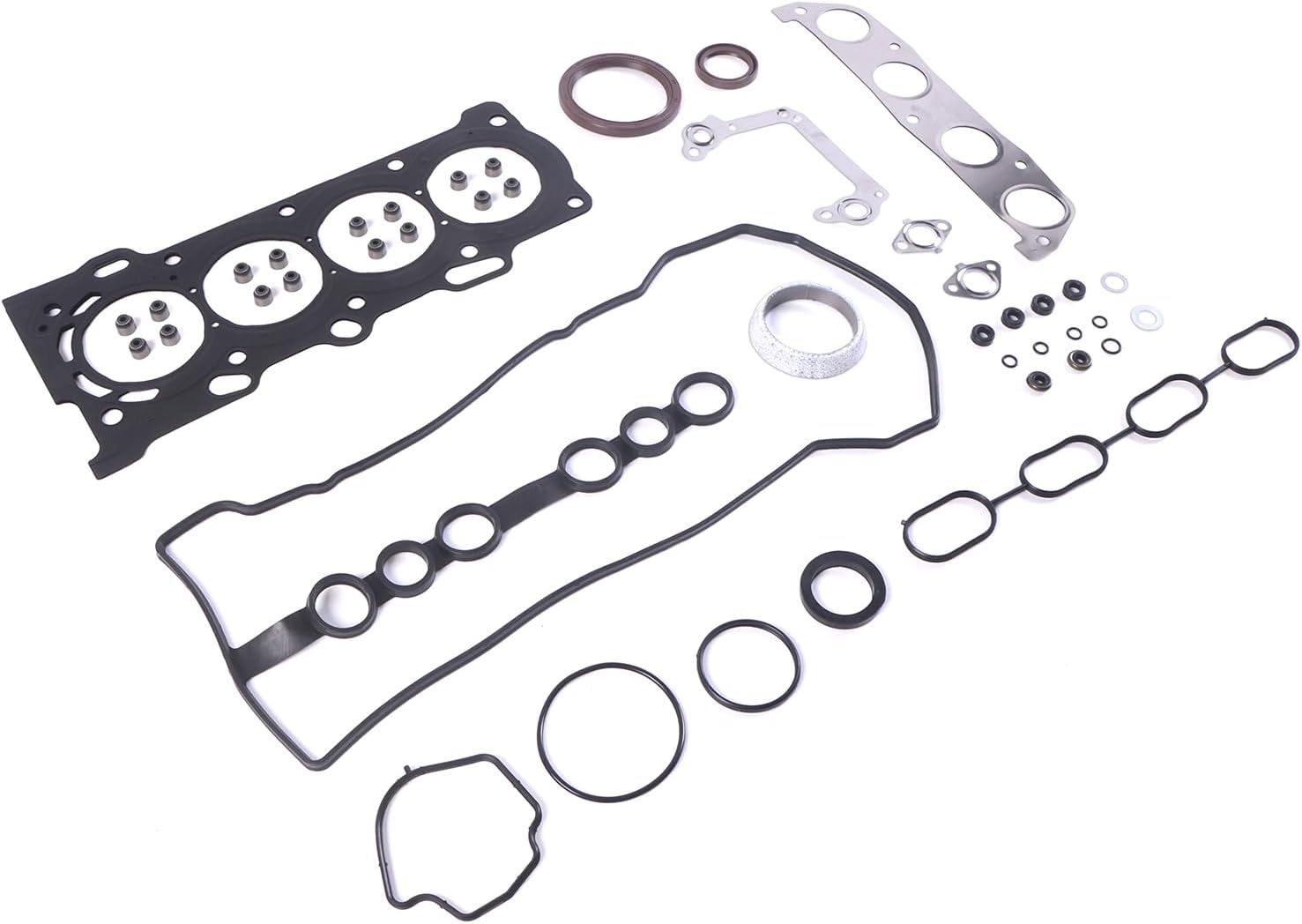 1Set HS26158PT Engine Overhaul Gasket Seals Kit Fits For Corolla/Celica/MR2 Spyder/Prizm, 1.8L 1ZZ-FE, Replace HS26158PT-1 04112-22041 11115-22040