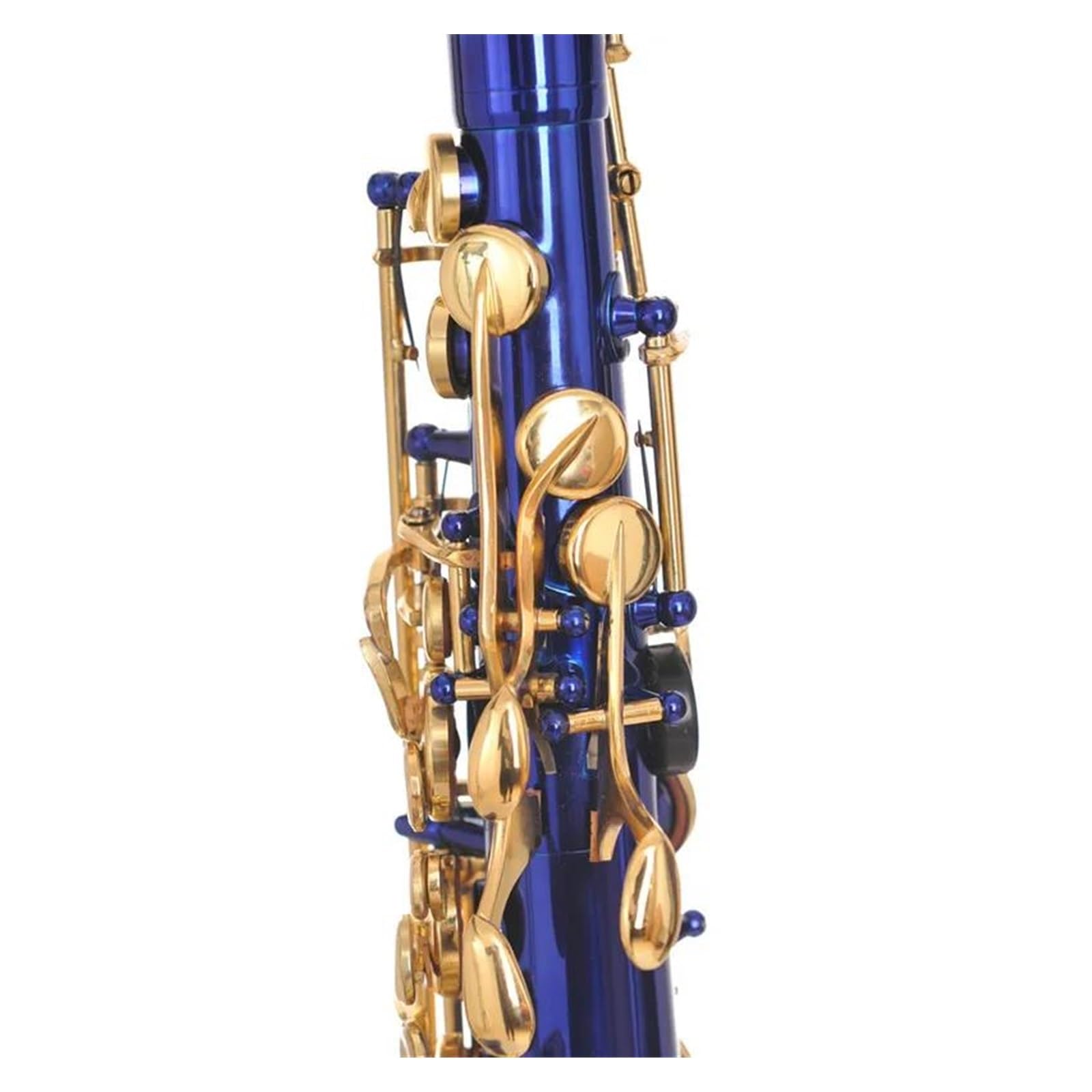 Saxophone Alto Bleu En Mi Avec Étui Et Accessoires Saxophone