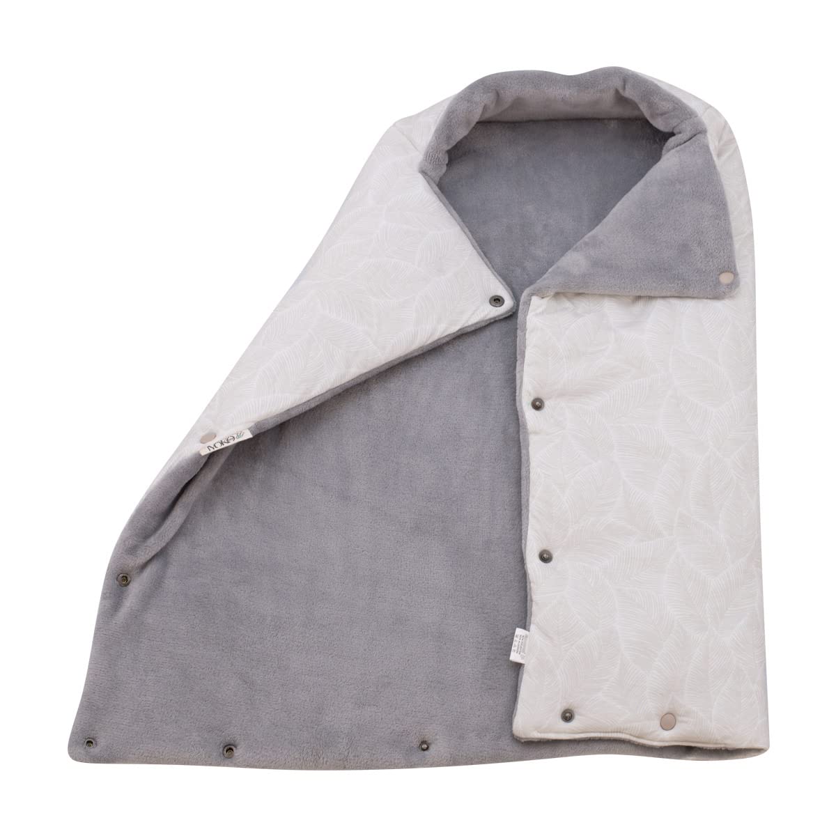 JYOKO KIDS Saco Capazo para Bebé de Polar Teddy Extra Suave – Antialérgico, Protección Óptima contra el Viento y Frío – Ideal para Piel Sensible, Recién Nacidos y Bebés (BLOOM, POLAR)
