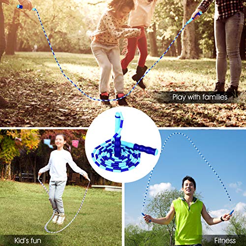 DECDEAL 2 cordas de pular cordas de pular ajustáveis para treino de condicionamento físico para cria