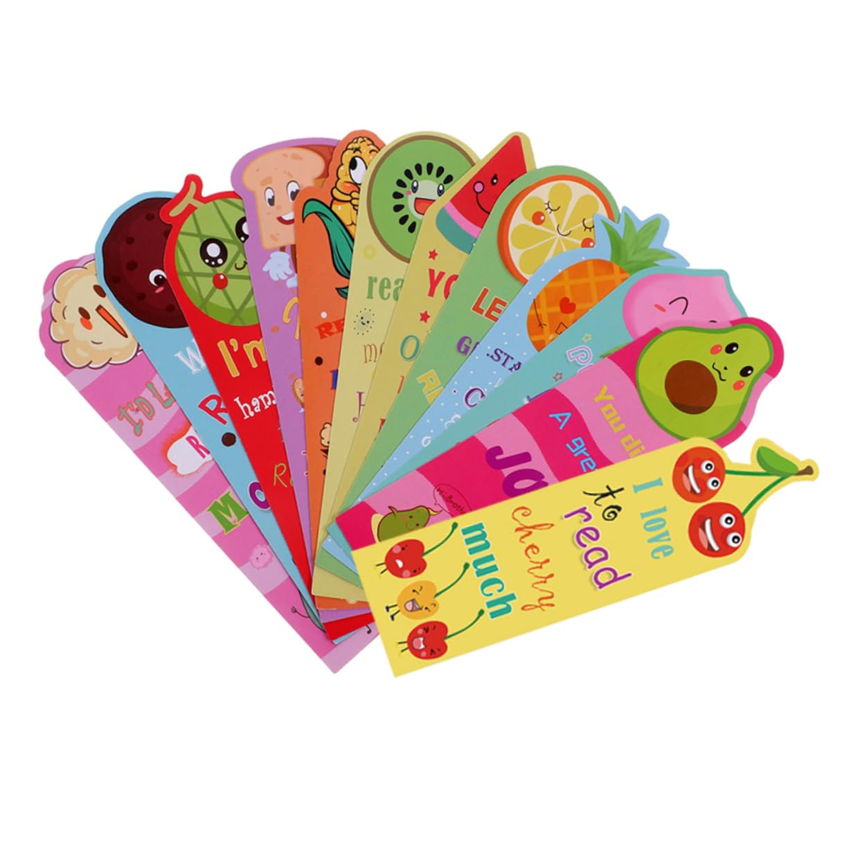 Gadpiparty 5 Set Segnalibro Di Frutta Carino Marcatori Di Pagina Per Profumato Puzzolente Lettura Segnalibri Alla Rinfusa Segnapagina Del Libro Piccoli Segnalibri Profumati Carta 36 Pezzi * 5