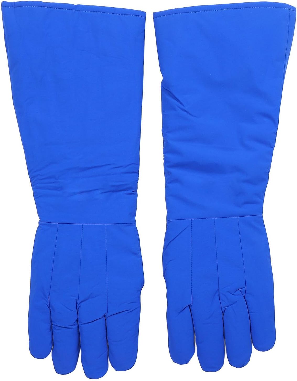 Yoidesu Cryogenic Gloves, Dry Ice Gloves -260℃ to +148℃ Temperature 4 Layer Water Proof Antifreeze Work Gloves 58cm for Liquid Nitrogen Dry Ice Cold Storage