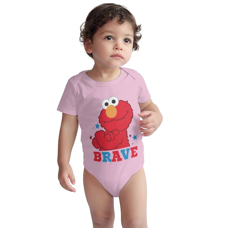 Amazon.co.jp: tシャツ ロンパース セサミストリート エルモ