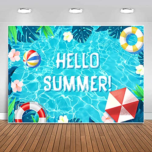 Fondo Fotográfico Tropical Hello Summer 7x5ft miniatura 1