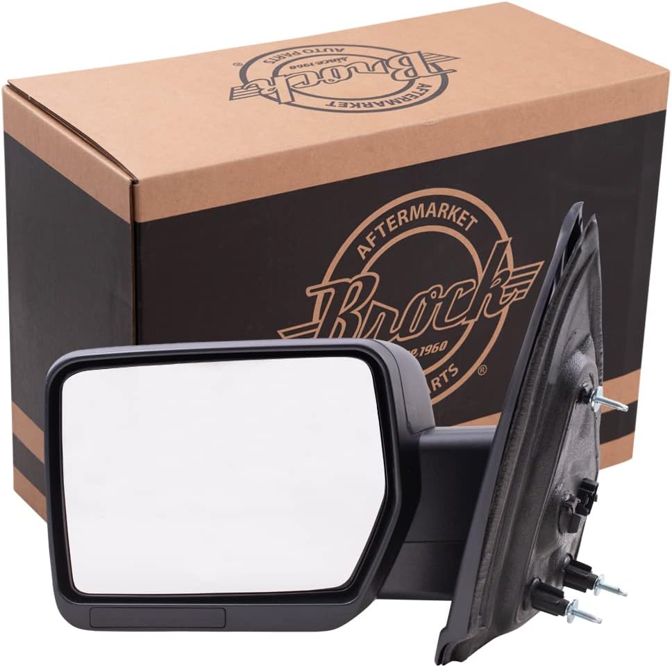 Replacement Driver Power Mirror Compatible w/ith 2009 2010 2011 2012 2013 2014 F150 Truck FO1320348