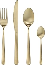 Tognana Element 18/0 Stainless Steel 24-Piece Cutlery Set, Champagne
