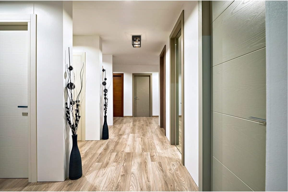 Z-Lite 1 Light Flush Mount 480F1-MB-BN Nickel