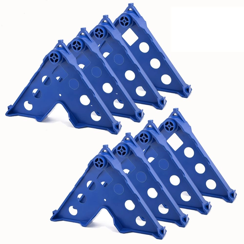 Jnchdghwa Blue Painting Drying Rack -Painted Wooden Wood Stick Support Rack Painter's Accessory Tool