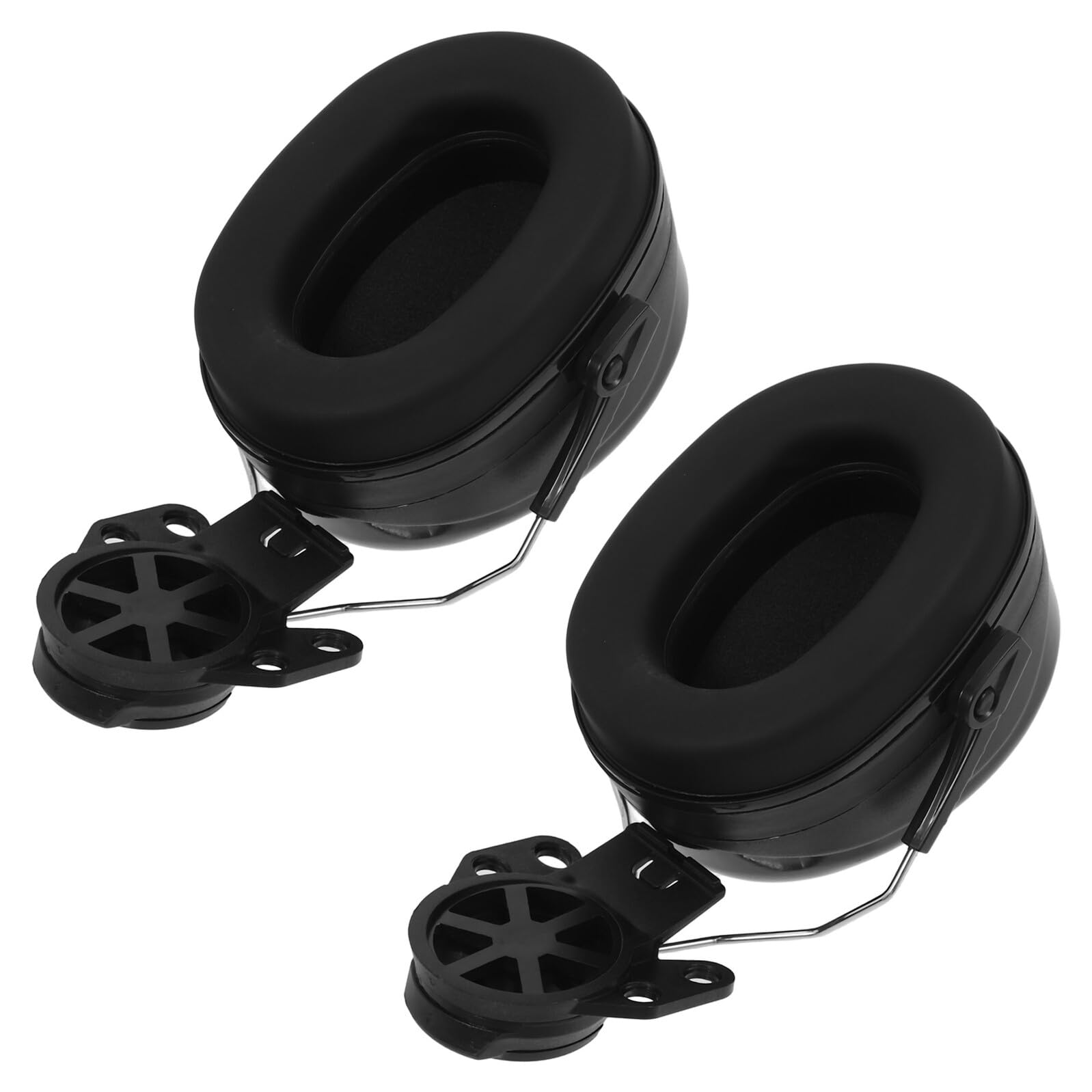 KOMBIUDA Protector Auditivo para Casco de Seguridad con Cancelación de Ruido Ajustable y Cómodo Protección Industrial para Maquinaria Pesada y Entornos Ruidosos