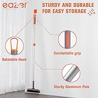 Vista 7 de Eazer Grout Brush with Long Handle, 180°Rotation Tile Grout Cleaning Brush, V-Shape Shower Scrubber Cleaner, Stiff Bristle for Cleaning Bathroom