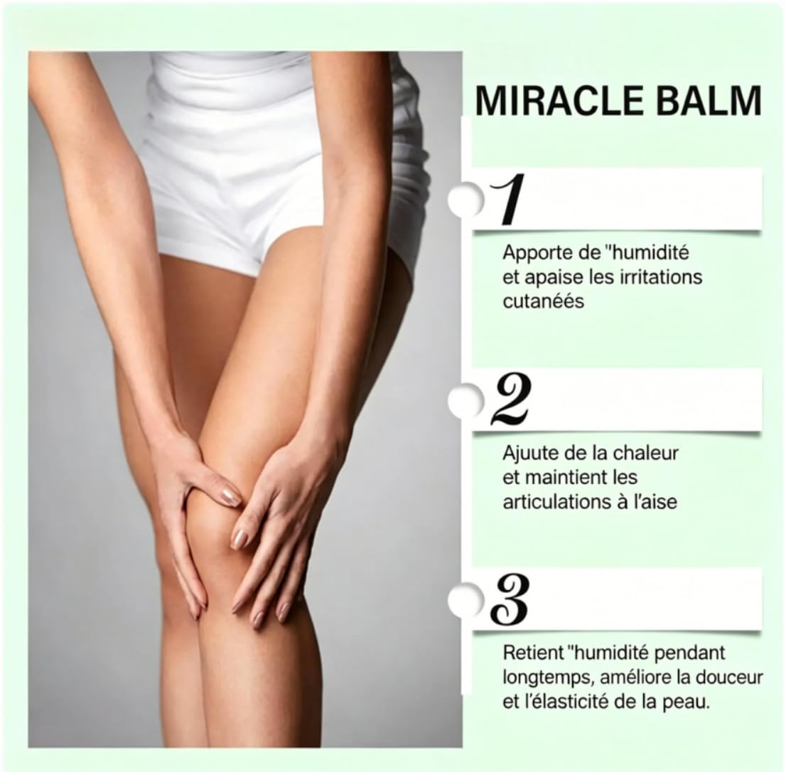 Baumelis Baume Miracle, Miracle Balm, Pour des jambes légères et sans œdèmes (1PCS)