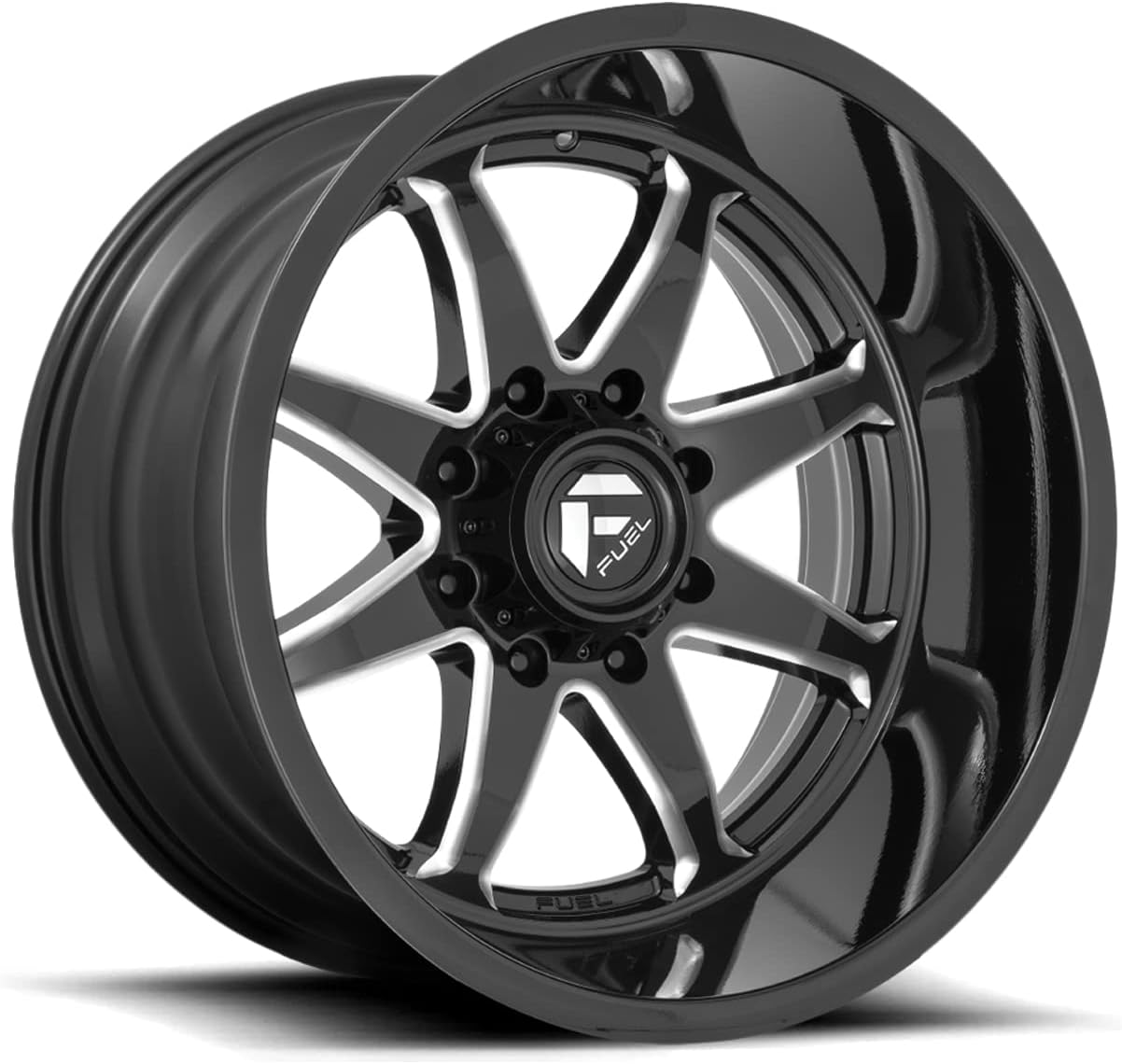 FUEL OFF-ROAD D749 HAMMER 20X9, 5X5.0, 5.04, 1mm GLOSS BLACK MILLED - D74920907550