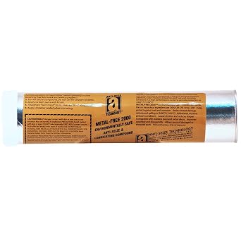 Metal-Free 2000 20015 Non-Metallic Environmentally Safe Anti-Seize Compound, 15 oz., Dark Gray, Paste