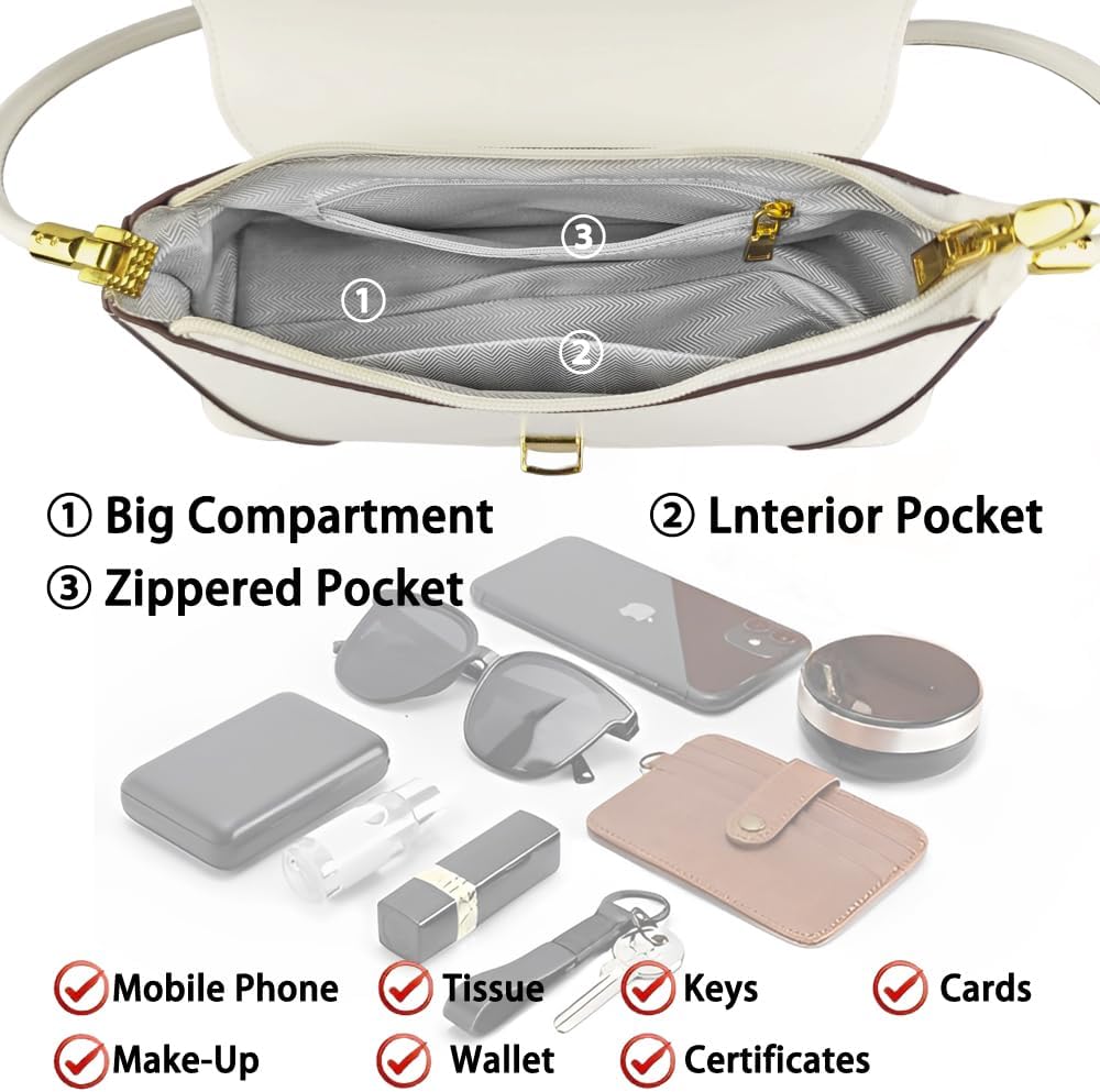 Vintage Shoulder Bag for Women, Women's Purses - Image 6