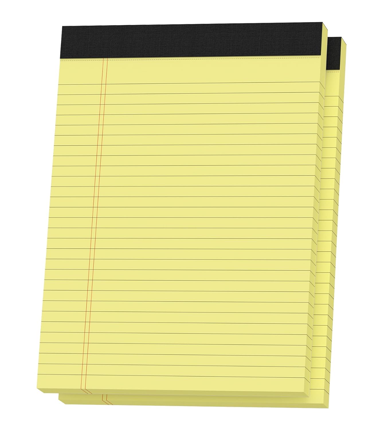 2 Pack Legal Pads 8.5 x 11 Notepads for Work, 50 Sheets